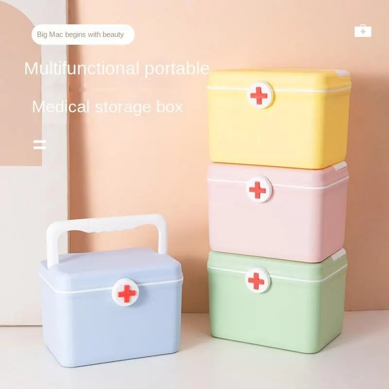 Large Capacity Medicine Box