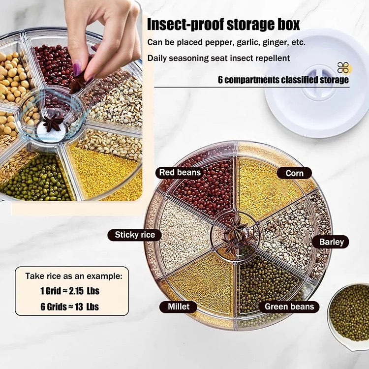 Rotary Sorting Grain Tank