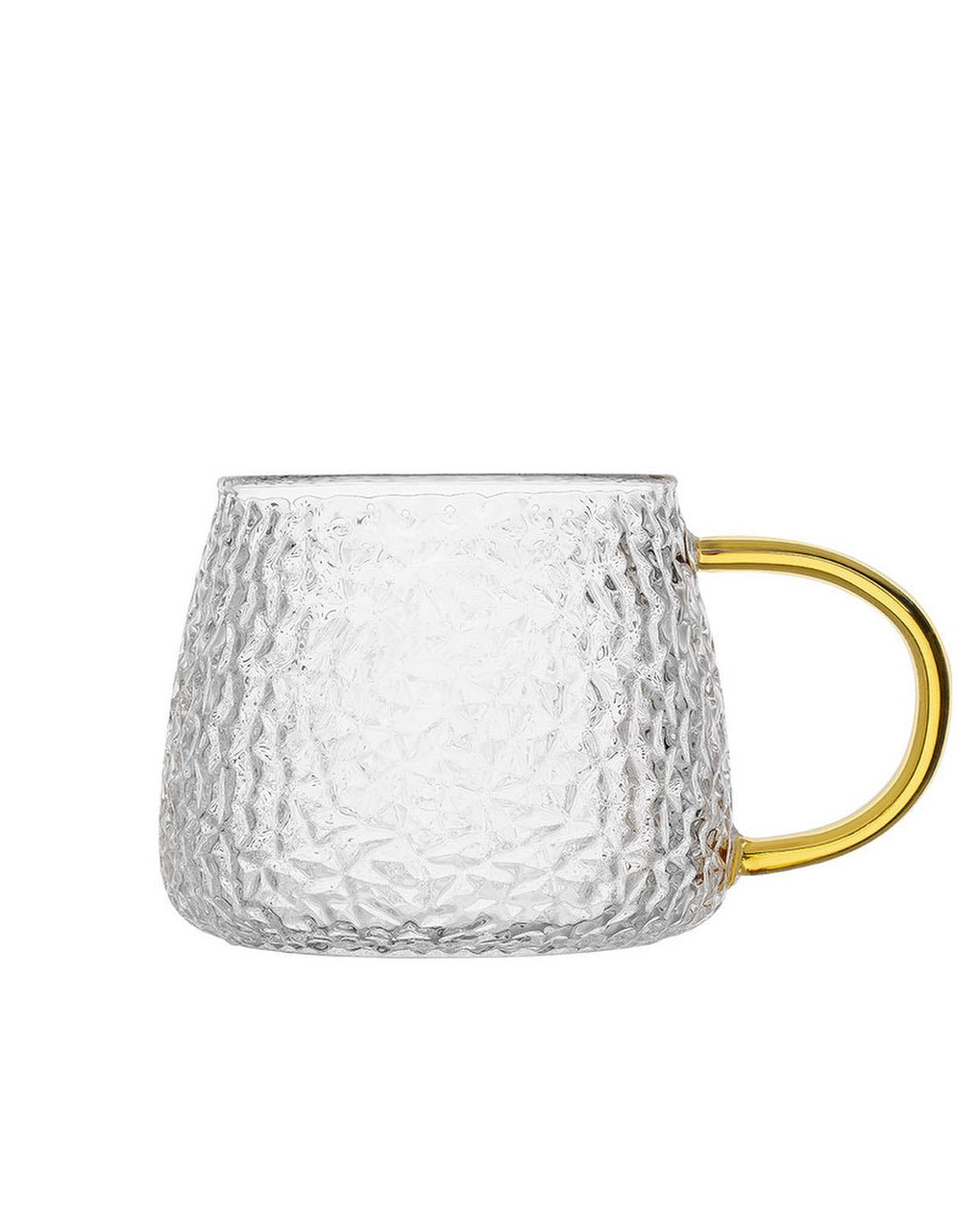 Intricate Glass Mug