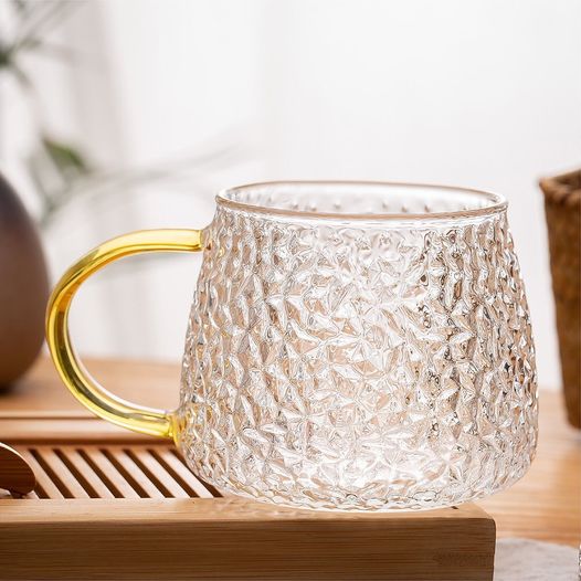 Intricate Glass Mug