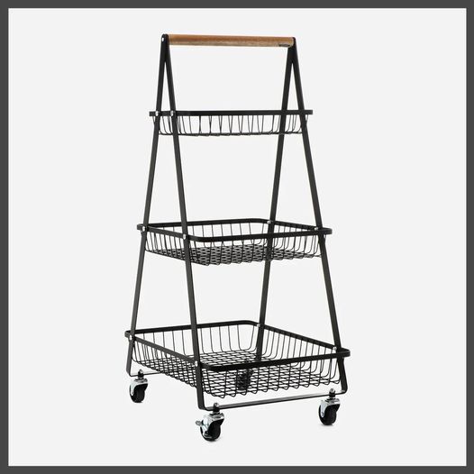 Multi-Function Mobile Trolley Cart (3-Tier)