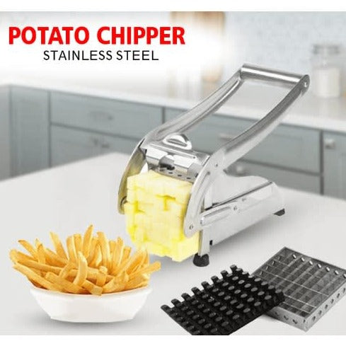 Stainless Steel Blades French Fries Potato Slicer Machine,Cucumber Slicer Machine, Home Kitchen Gift Slicer Machine