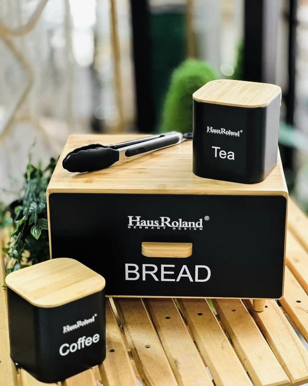 BREAD BOX 3PCS SET WOODEN