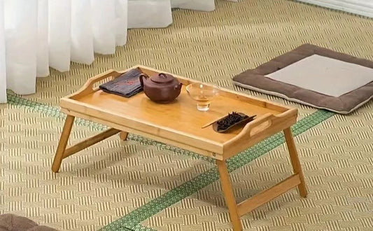 Bamboo Breakfast Bed Tray Table