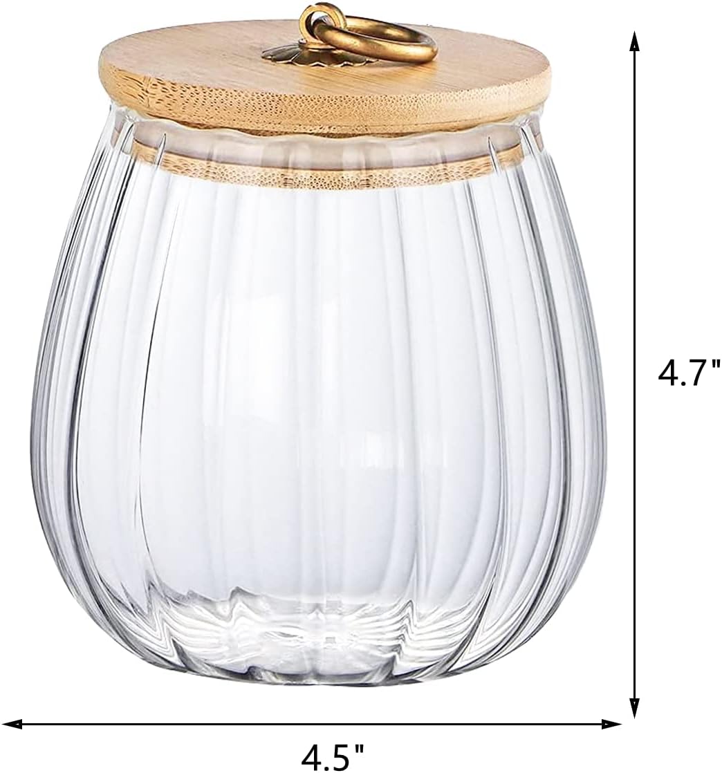 Golden Glass Jar