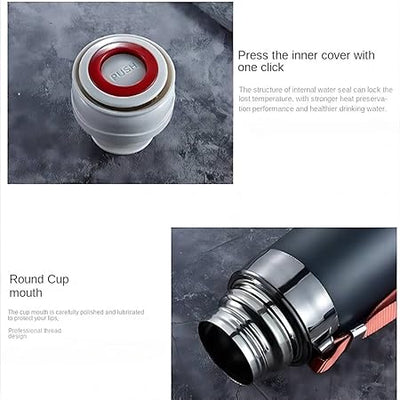 350ML Stainless Steel Vacuum Bullet Head Thermos