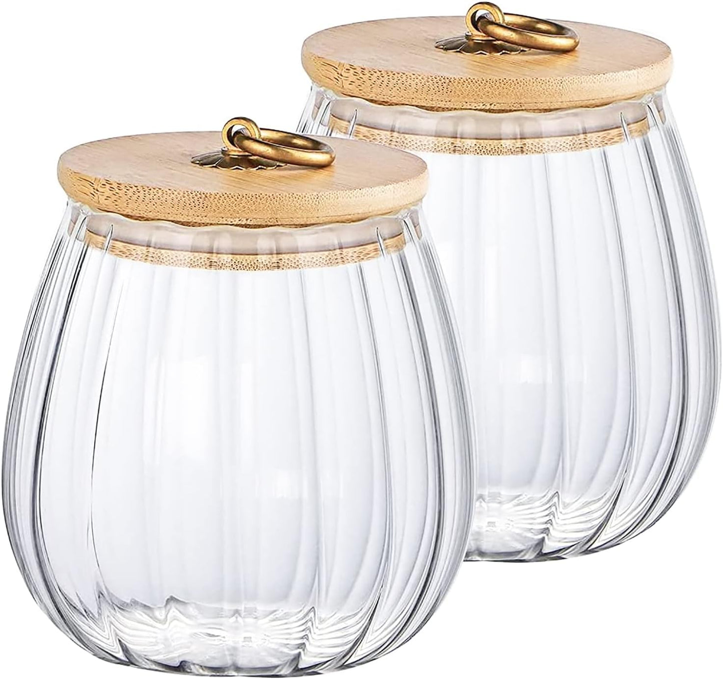 Golden Glass Jar