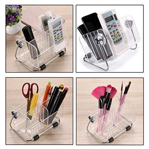 Acrylic Remote Holder - Mobile & Cosmetic Organizer - Home Desk