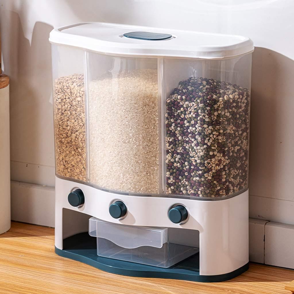 WALL MOUNTED GRAIN FOOD CONTAINER