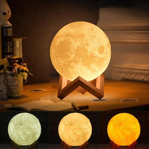 16 Colours 3D Moon Night Lamp