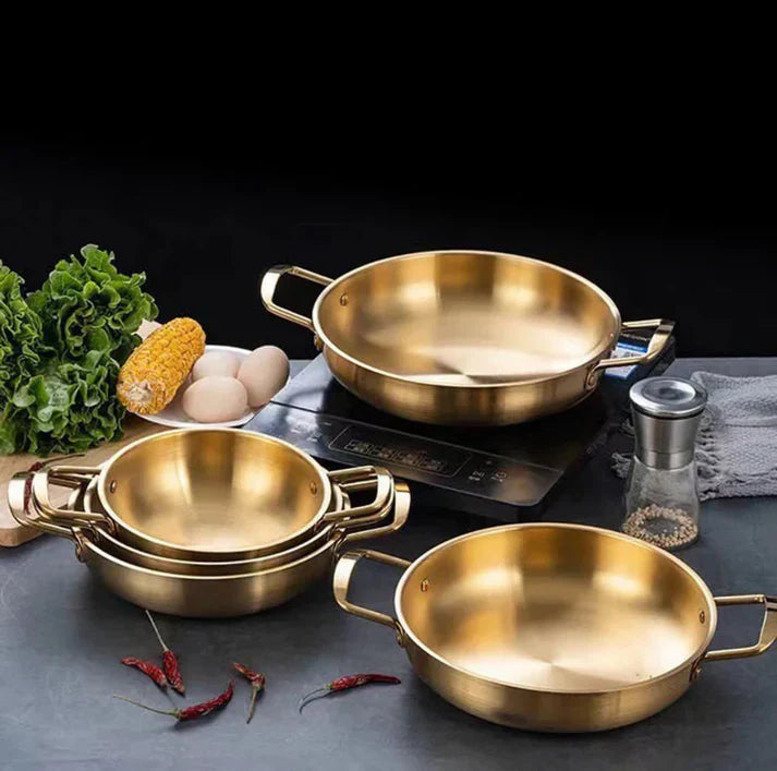 Luxury China Gold Wok