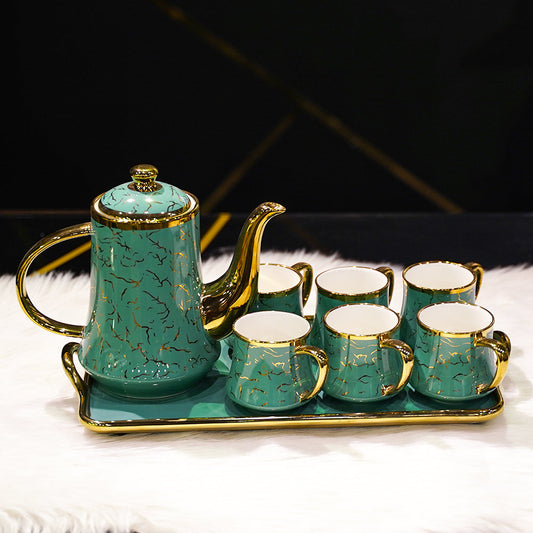 Trisa Pistachio Ceramic Tea Set