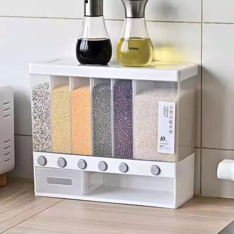 6IN1 WALL MOUNTED CEREAL DISPENSER