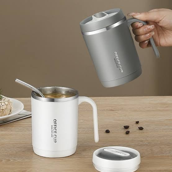 500ML insulated Stainless Steel Thermal Mug With Lid