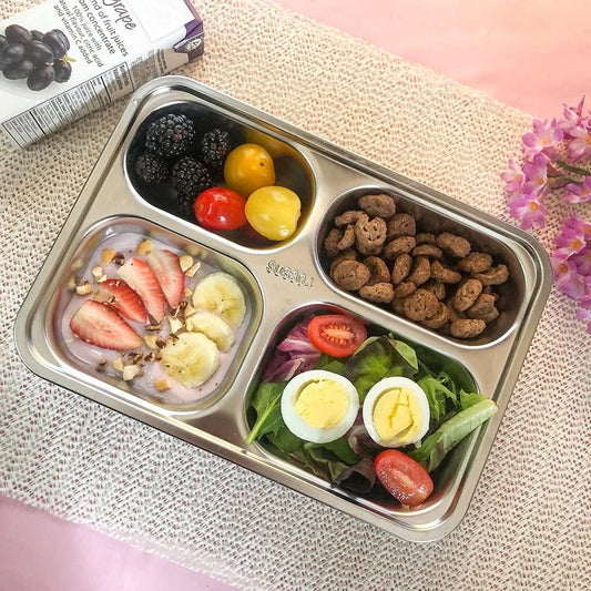 Stainless Steel Lunch Box With Locking Lid