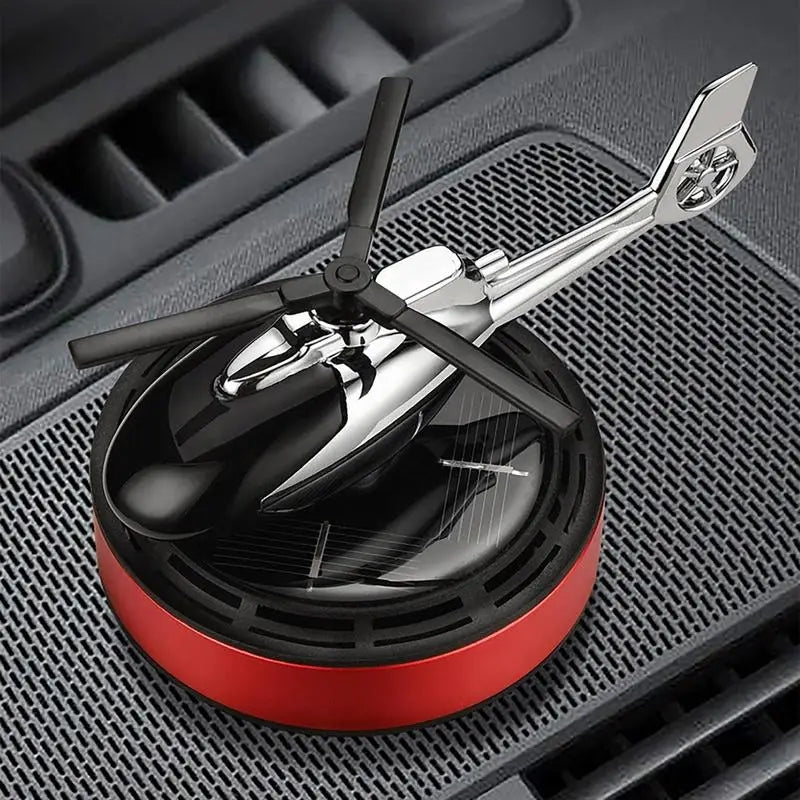 Helicopter Dashboard Car Perfume With Solar