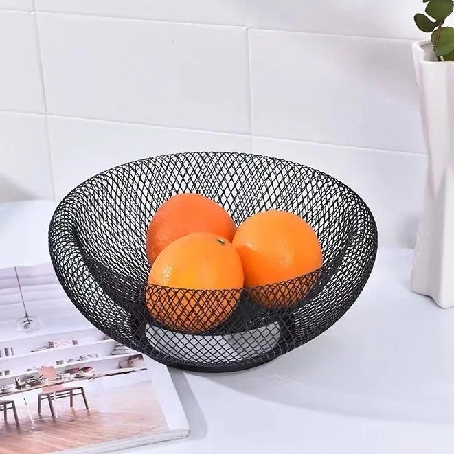 Metal Fruit basket double layer