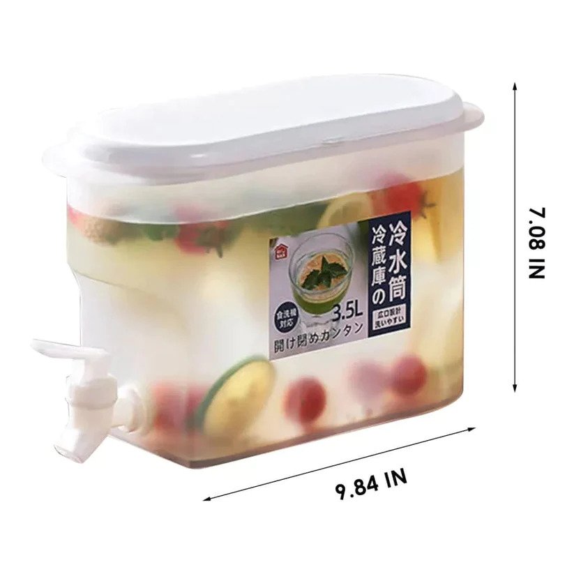 3.5 Liter Refrigerator Dispenser with Faucet